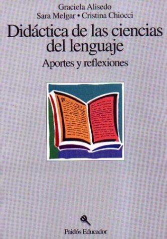 DIDÁCTICA DE LAS CIENCIAS DEL LENGUAJE