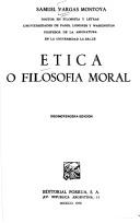 ETICA O FILOSOFIA MORAL.
