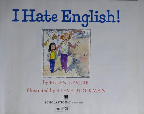 I HATE ENGLISH