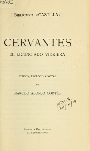 EL LICENCIADO VIDRIERA